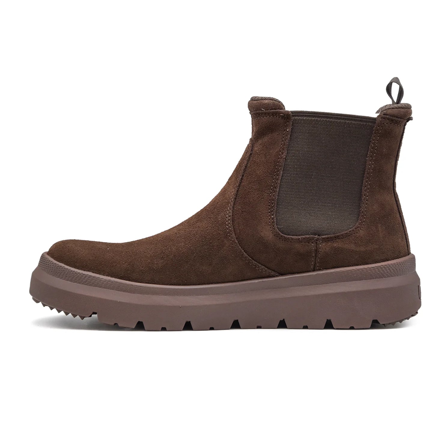Buty UGG Burleigh Chelsea „Kasztanowy brąz” – wodoodporny zamsz | Luxem szwajcarski