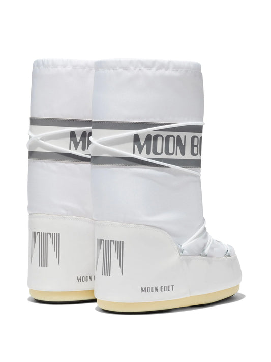 Moon Boot Icon White – Premium Winter Snow Boots | Luxem Swiss