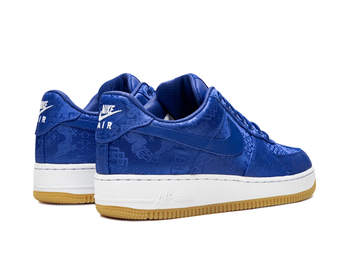 Nike x CLOT Air Force 1 PRM "Blue Silk" sneakers