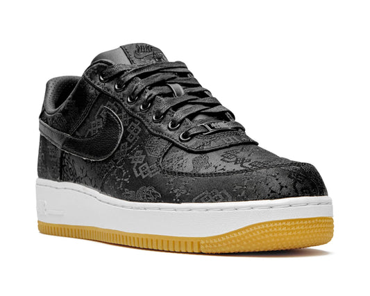 Buty sportowe Nike × Fragment × CLOT Air Force 1 '07 „Black Silk” – jedwab, symbolika i prestiż ulicy | Luxem Swiss