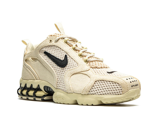 Nike x Stüssy Air Zoom Spiridon Caged "Fossil" sneakers