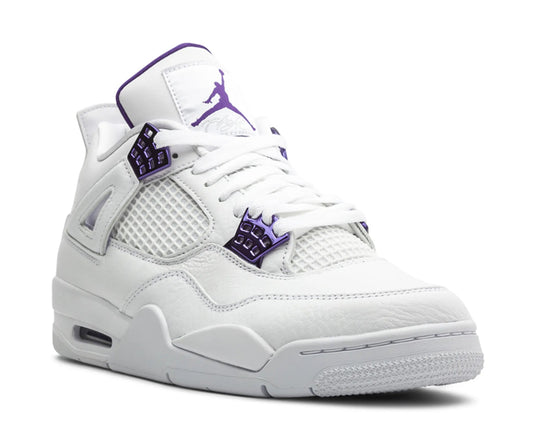 Air Jordan 4 Retro "Metallic Pack - Purple" sneakers