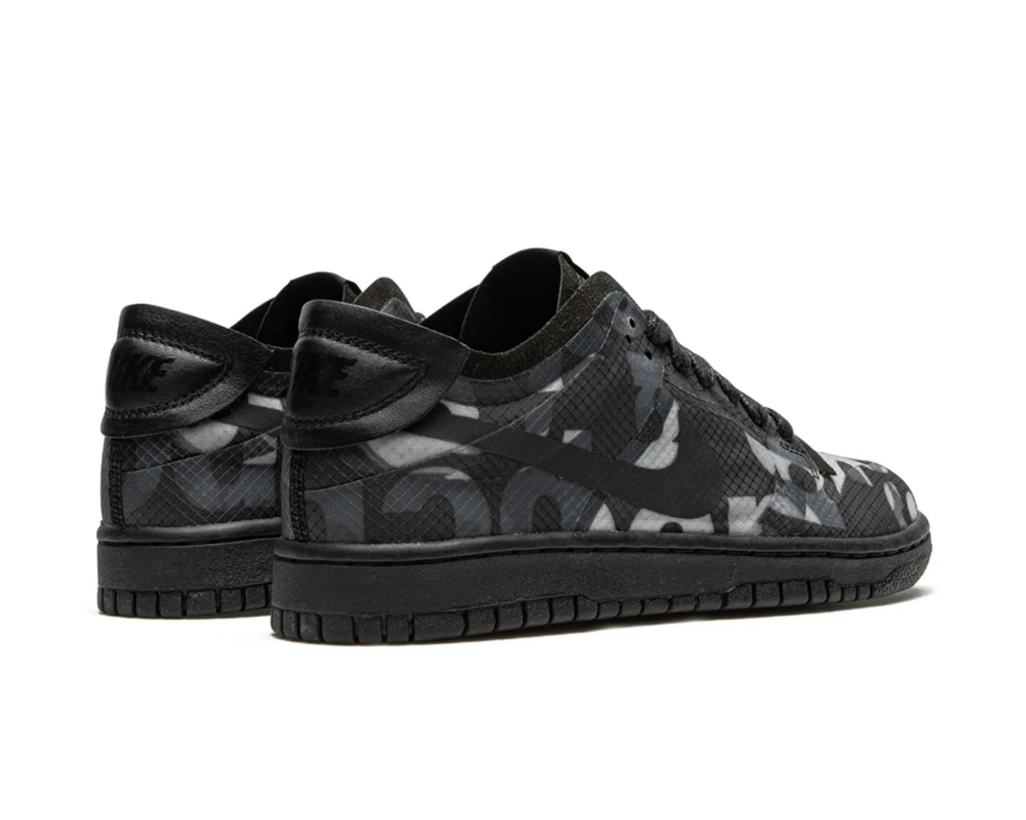 Buty sportowe Nike x Comme Des Garçons Dunk Low „Monogram Print”.