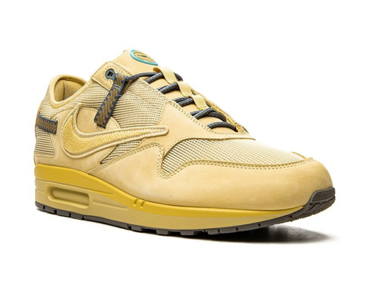 Nike × Travis Scott Air Max 1 “Cactus Jack – Saturn Gold” | Limited Collaboration | Luxem Swiss