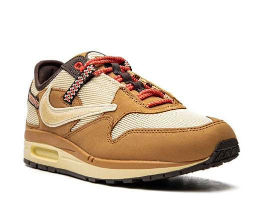 Nike × Travis Scott Air Max 1 “Cactus Jack – Wheat” | Limited Luxury Collaboration | Luxem Swiss