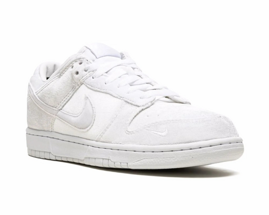 Nike x Dover Street Market Dunk Low “Triple White Velvet” | Luxem Swiss