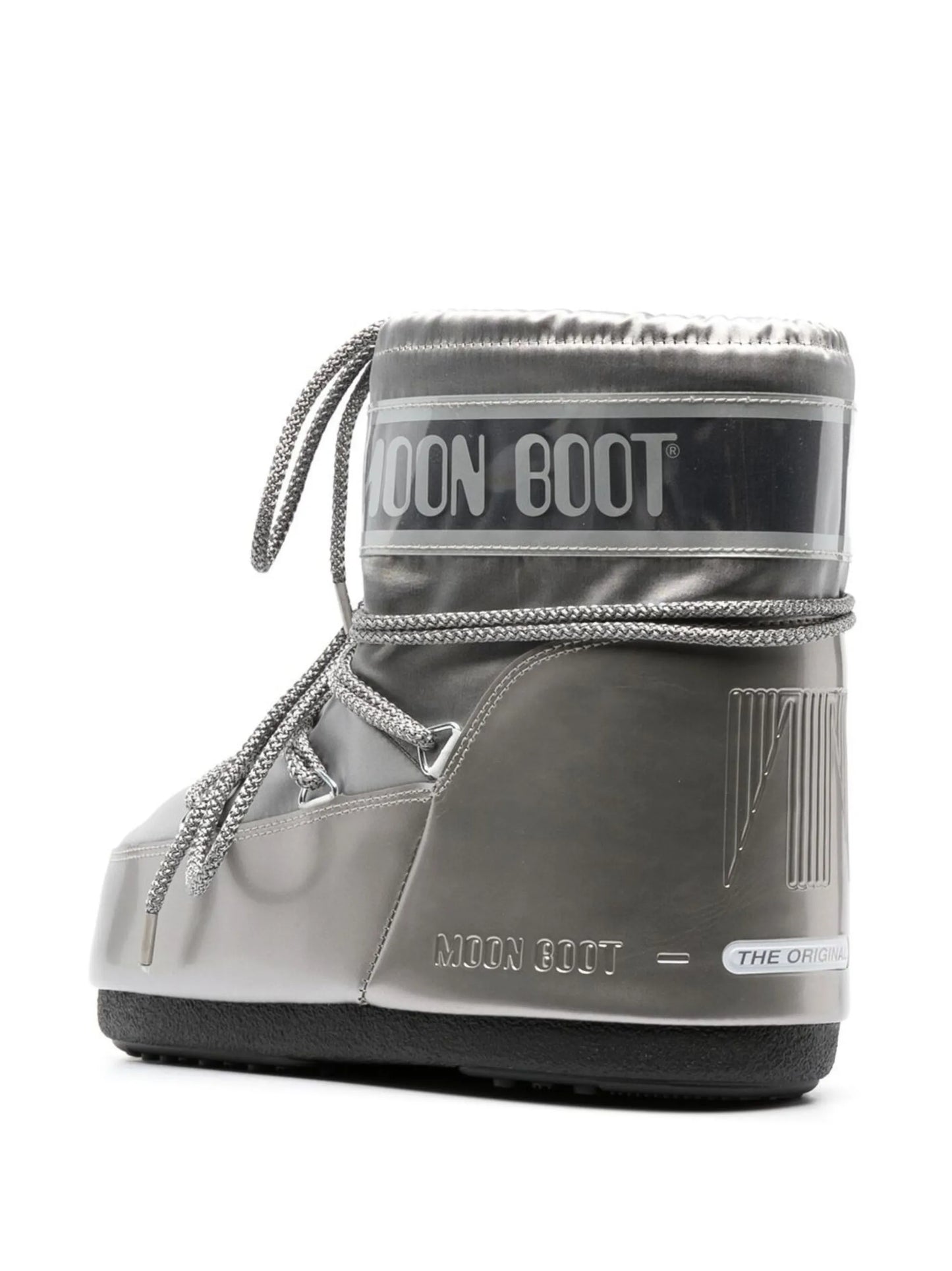 Moon Boot Icon Low Silver – Reflective Snow Boots | Luxem Swiss