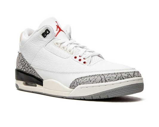 Air Jordan 3 „Biały cement na nowo wyobrażony w 2023 roku” – odrodzenie OG Heritage | Luxem Swiss