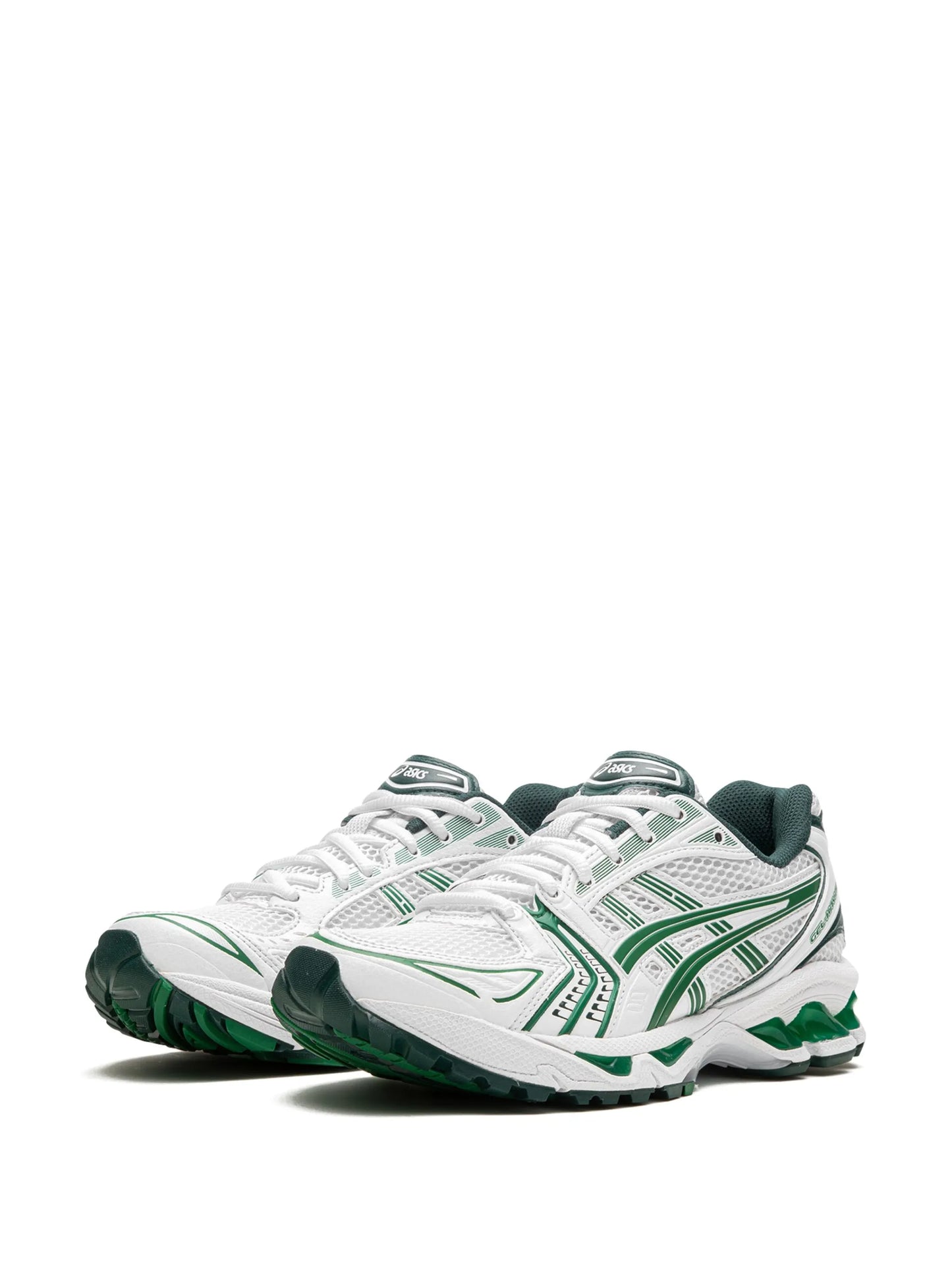ASICS Gel-Kayano 14 “Leprechaun” – Metallic Green Performance Sneakers | Luxem Swiss