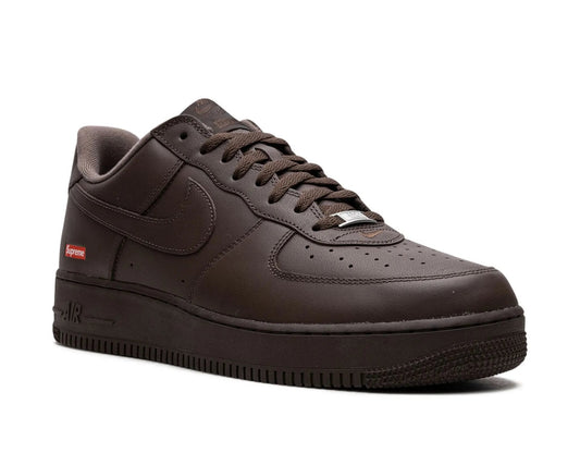 Buty sportowe Nike x Supreme Air Force 1 „Brown” – najwyższy luksus, doskonałość w odcieniach ziemi | Luxem Swiss