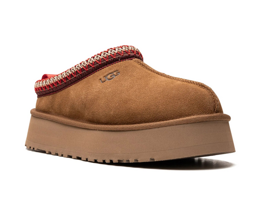 UGG Tazz “Chestnut Contrast-Stitch” Slippers | Luxem Swiss Official Pair
