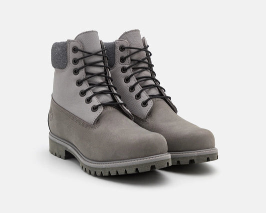 Timberland Premium 6-Inch Boot Medium Grey – Waterproof Leather Boots | Luxem Swiss