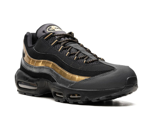 Nike Air Max 95 Premium "Black/Metallic Gold/Anthracite" Sneakers – Luxem Swiss