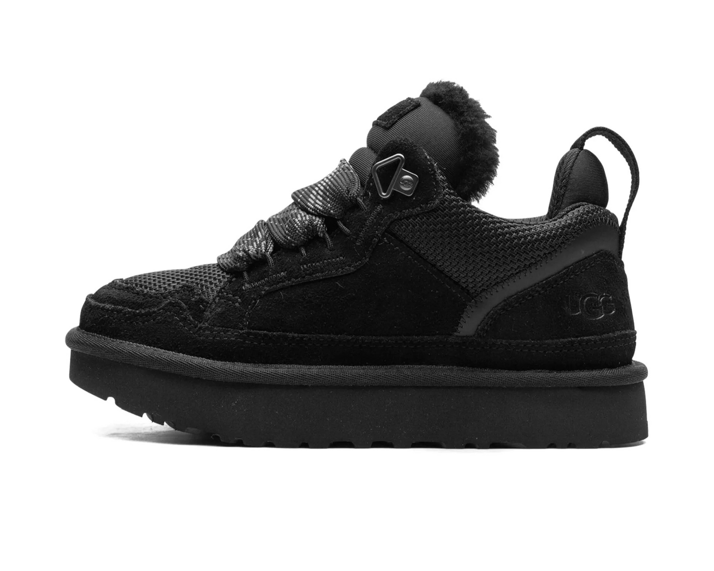 UGG Lowmel “Black” Sneakers – Premium Suede Streetwear Comfort | Luxem Swiss