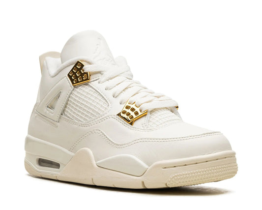 Air Jordan 4 “Sail / Metallic Gold” – Luxe Cream & Gold Edition | Luxem Swiss