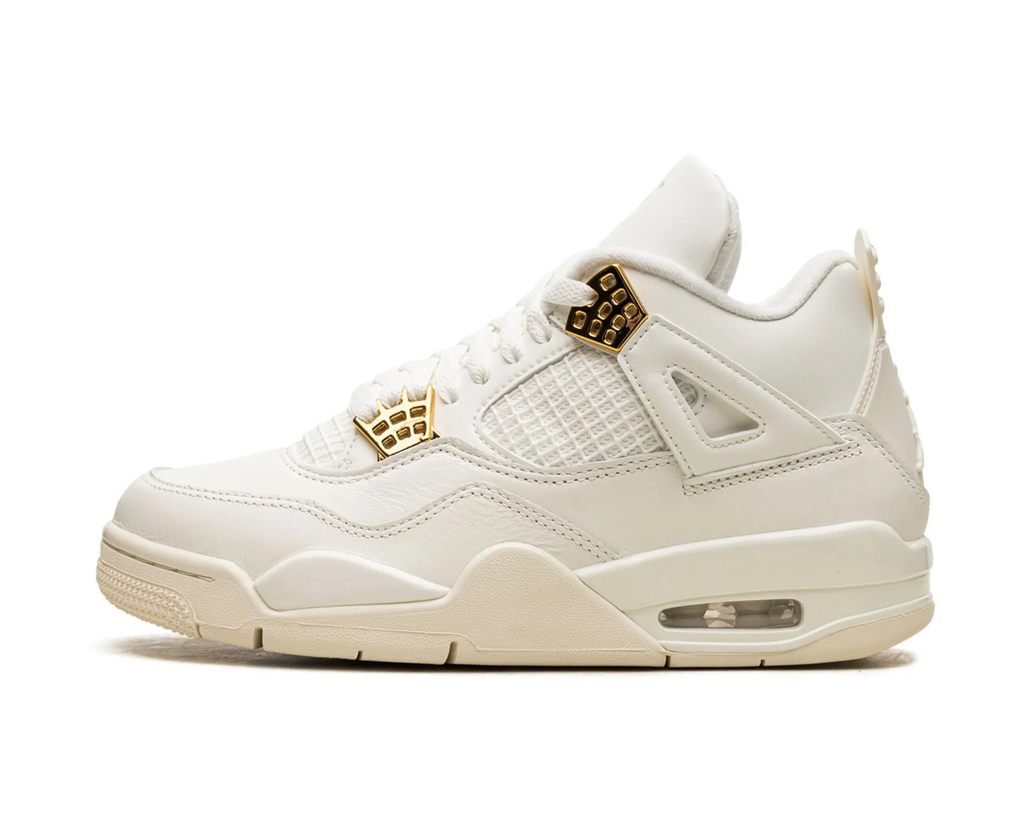 Air Jordan 4 « Sail / Metallic Gold » – Luxe Cream & Gold Edition | Luxe Suisse