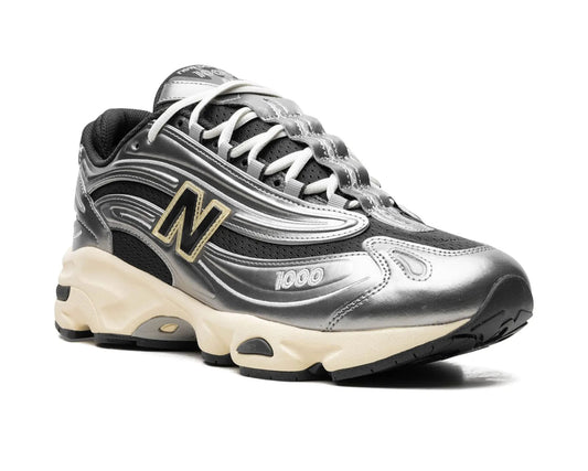 New Balance 1000 “Metallic” – Futuristic Silver Luxury Sneakers | Luxem Swiss