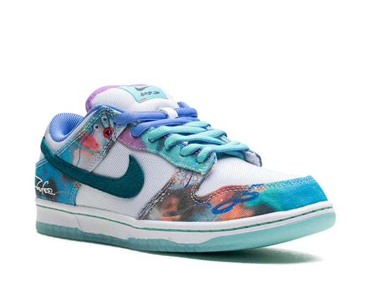 Nike x Futura Laboratories SB Dunk Low “Bleached Aqua” – Limited Art Edition | Luxem Swiss