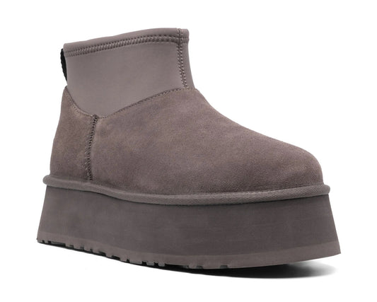 UGG Classic Mini Dipper Boots – Grey | Elevated Comfort & Style by Luxem Swiss
