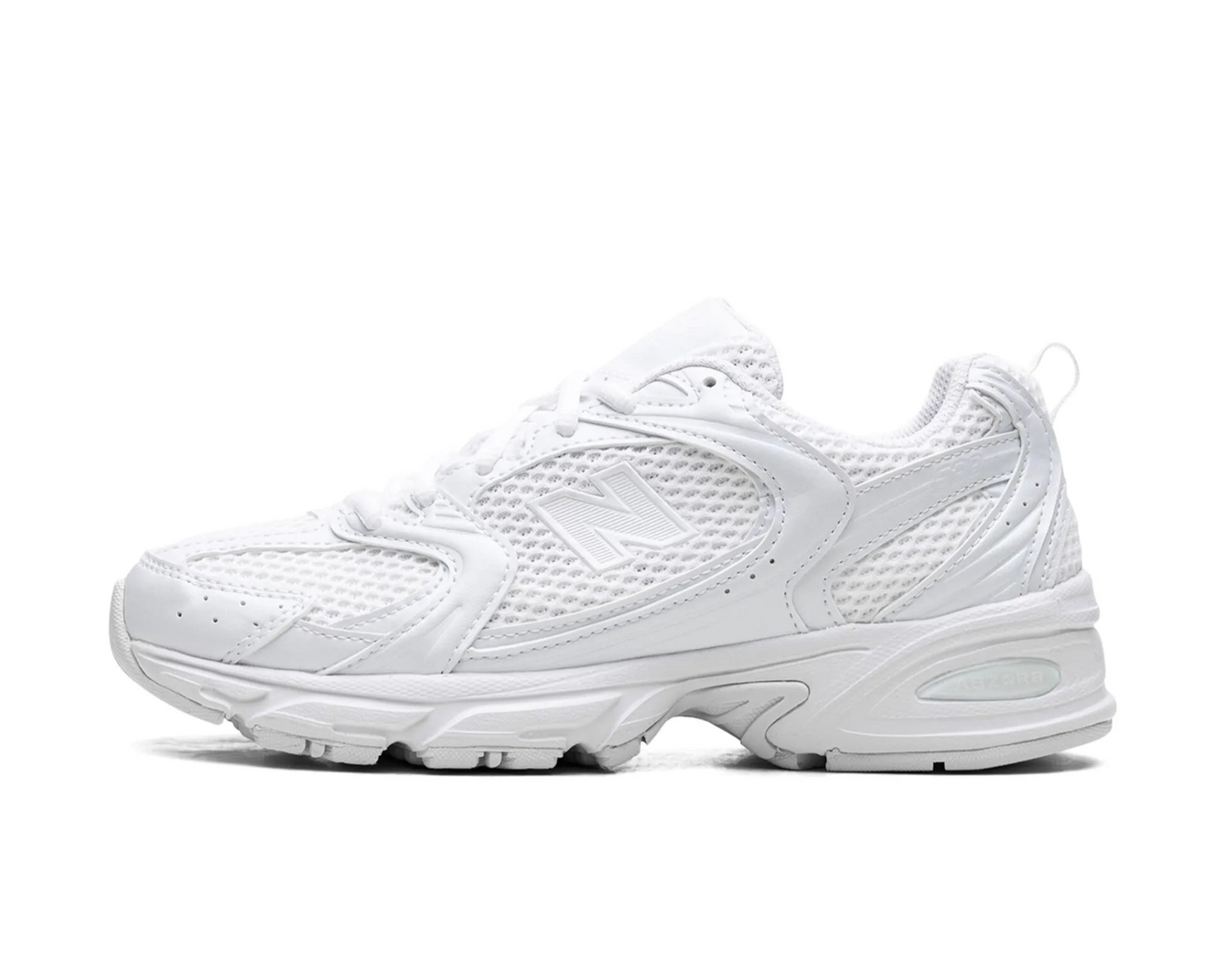 New Balance 530 Triple White Sneakers | Luxem Swiss