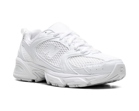New Balance 530 Triple White Sneakers | Luxem Swiss