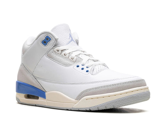 Air Jordan 3 Retro „Lucky Shorts” – edycja Heritage White & Legend Blue | Luxem szwajcarski