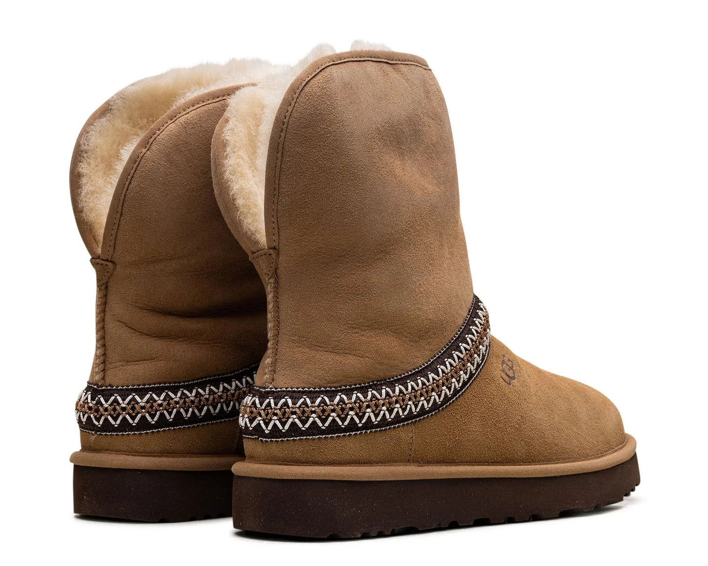 UGG Classic Crescent Boot “Chestnut” – Premium Suede Winter Boots | Luxem Swiss