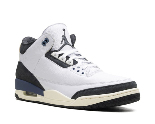 Buty sportowe Air Jordan 3 OG SP „A Ma Maniére – rozproszony niebieski/biały/muślin/antracyt”