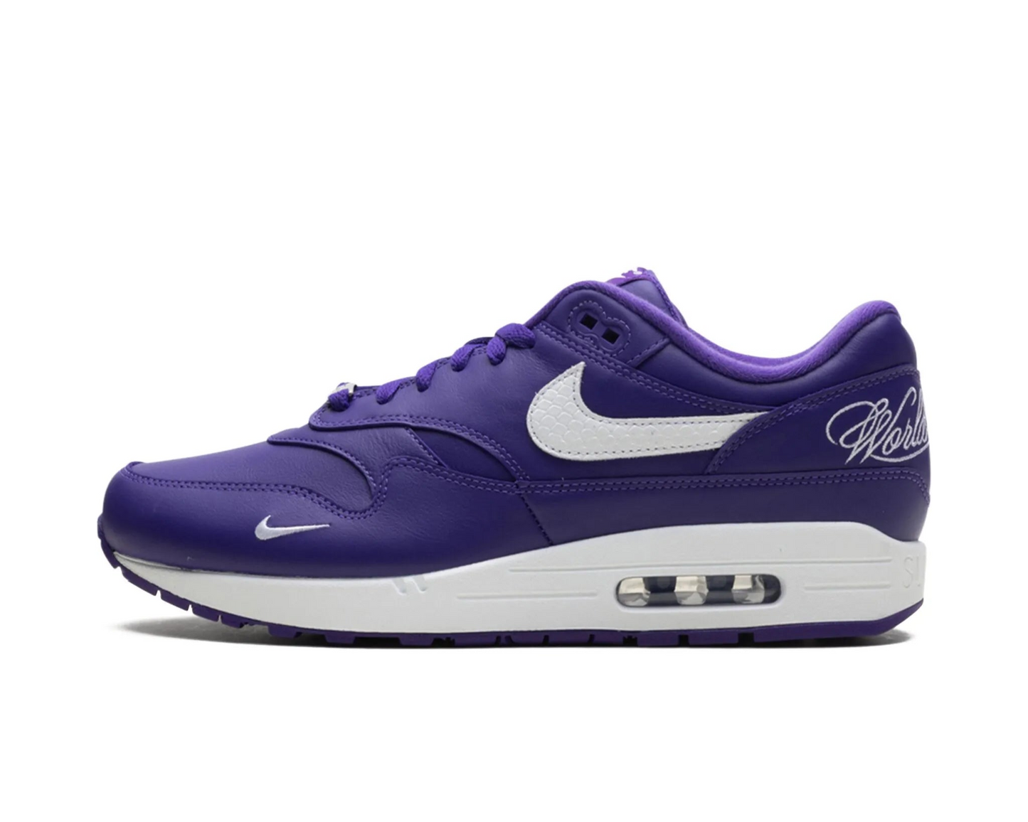 Nike x Supreme Air Max 1 '87 SP "Varsity Purple/White" sneakers