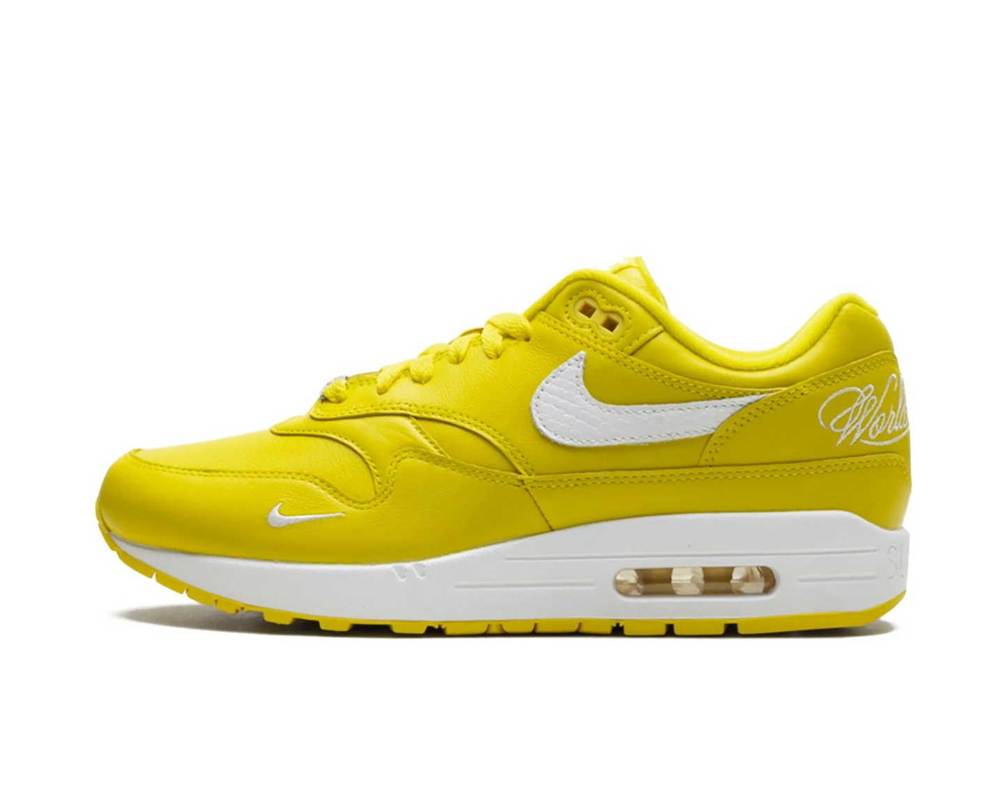 Buty sportowe Nike x Supreme Air Max 1 '87 SP "Speed Yellow/White"