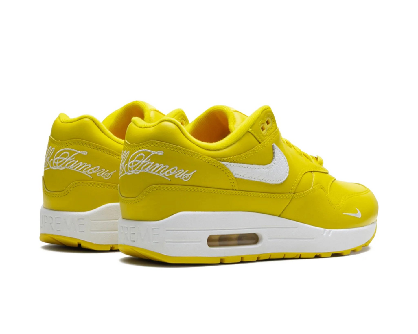 Buty sportowe Nike x Supreme Air Max 1 '87 SP "Speed Yellow/White"