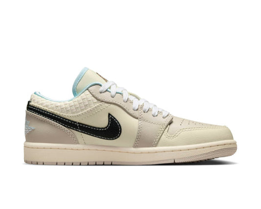 Air Jordan 1 Low SE “Sanddrift / Glacier Blue” – Premium Neutral Leather Edition | Luxem Swiss