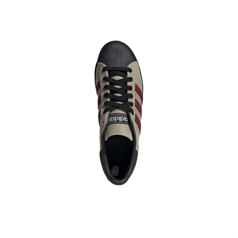 adidas originals Superstar Red Pebble Black