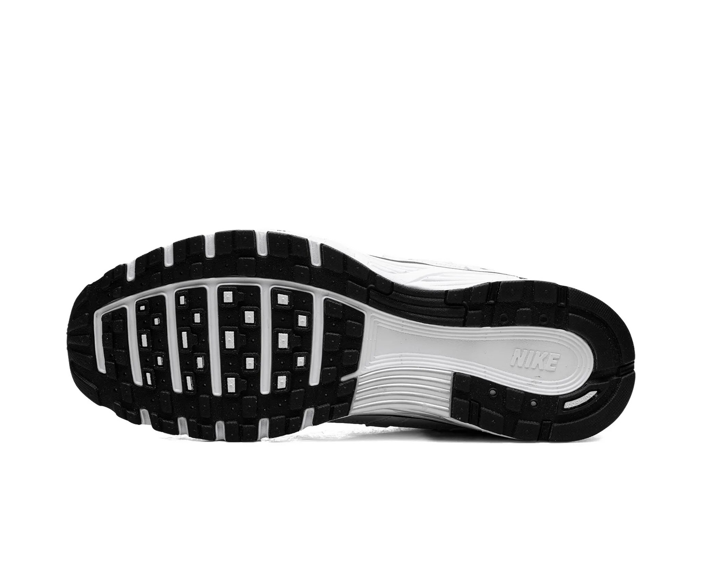 Nike P-6000 White Metallic Silver Black Sneakers – Retro Running Classic | Luxem Swiss