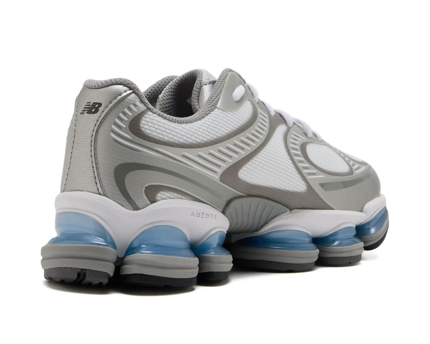 New Balance 2000 “White Grey / Blue Sole” Sneakers | Luxem Swiss