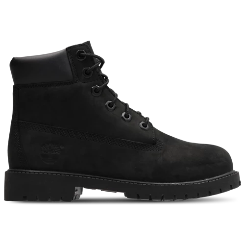 Timberland 6-Inch Premium Waterproof Boots in Black for grade school