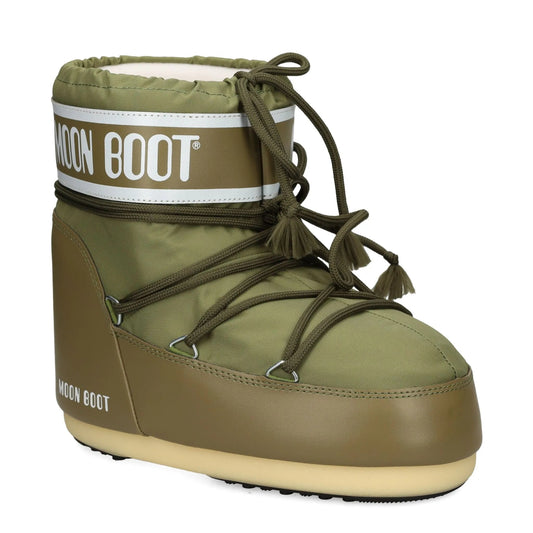 Moon Boot Icon Olive Green – Premium Snow Boots | Luxem Swiss