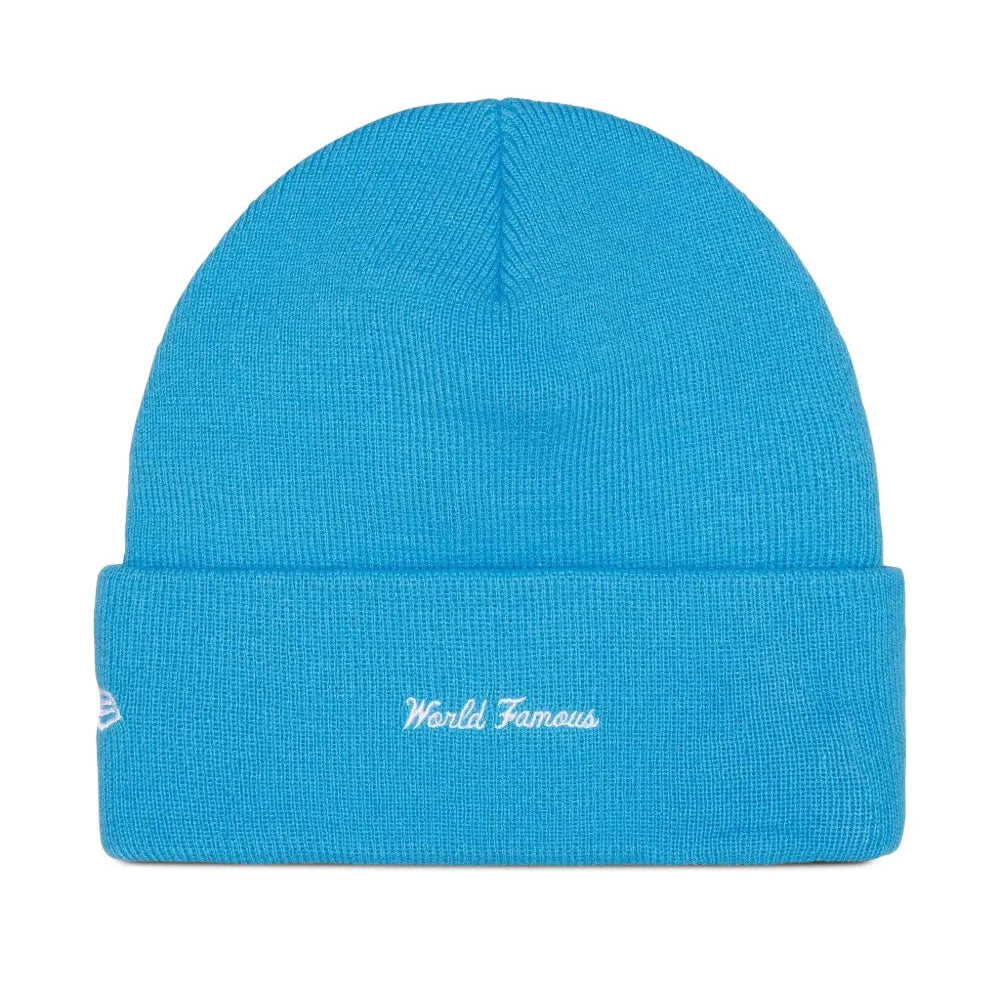 Supreme New Era Box Logo Beanie 'Cyan'