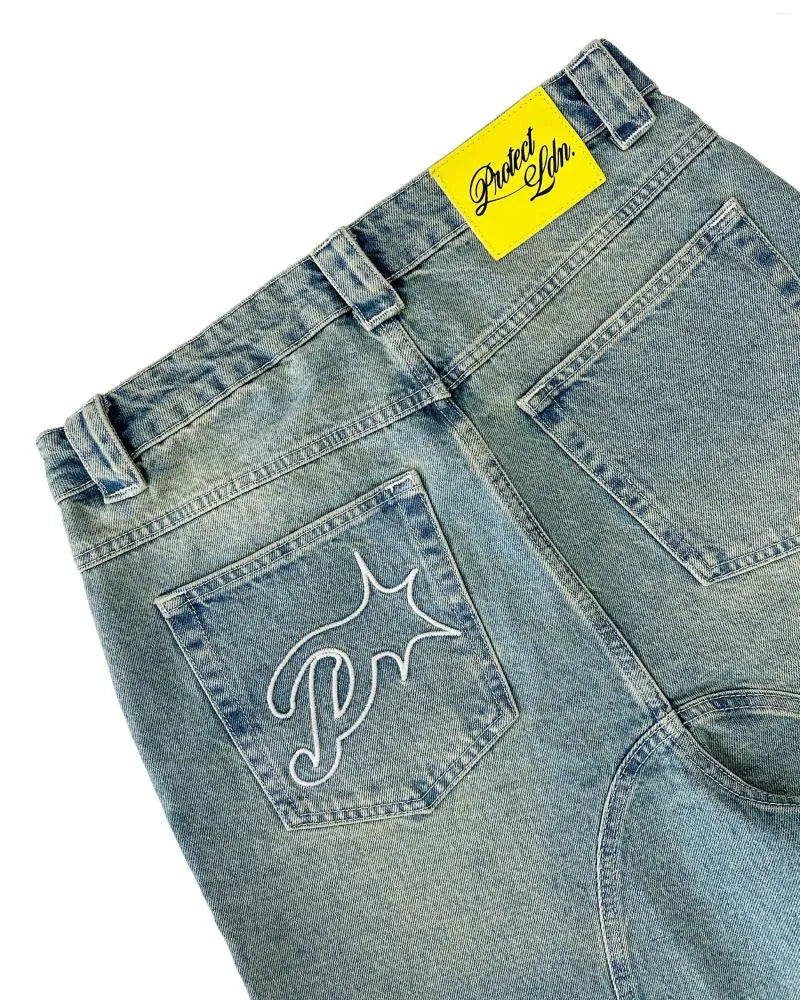 PROTECT LDN Acid Wash Bonkers Denim