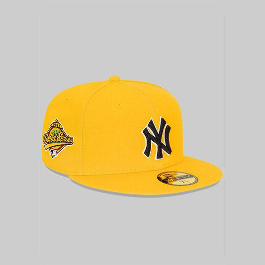 Czapka New Era 59FIFTY New York Yankees Fitted Cap – edycja żółto-czarna