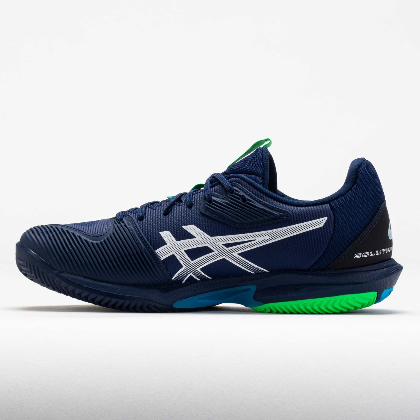 Chaussures de tennis ASICS Solution Speed FF 3 Clay pour homme – Bleu/Blanc | Luxem Swiss