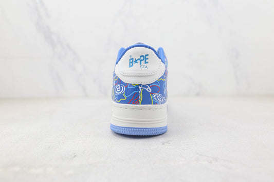 Bearbrick x BAPE 28th Anniversary Camo Blue Sneaker | Luxem Swiss