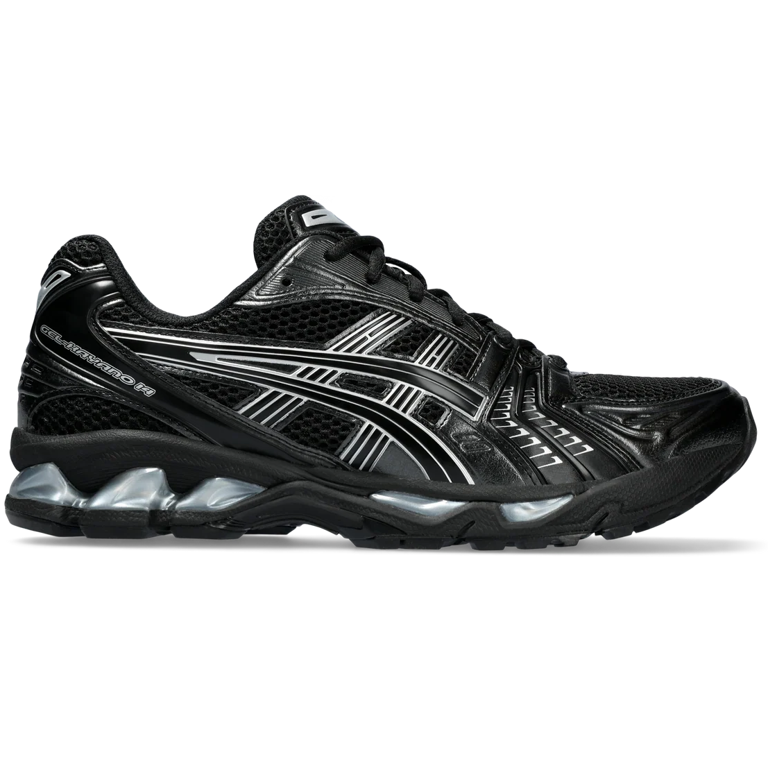 ASICS GEL-Kayano 14 Black Pure Silver – Sneakers