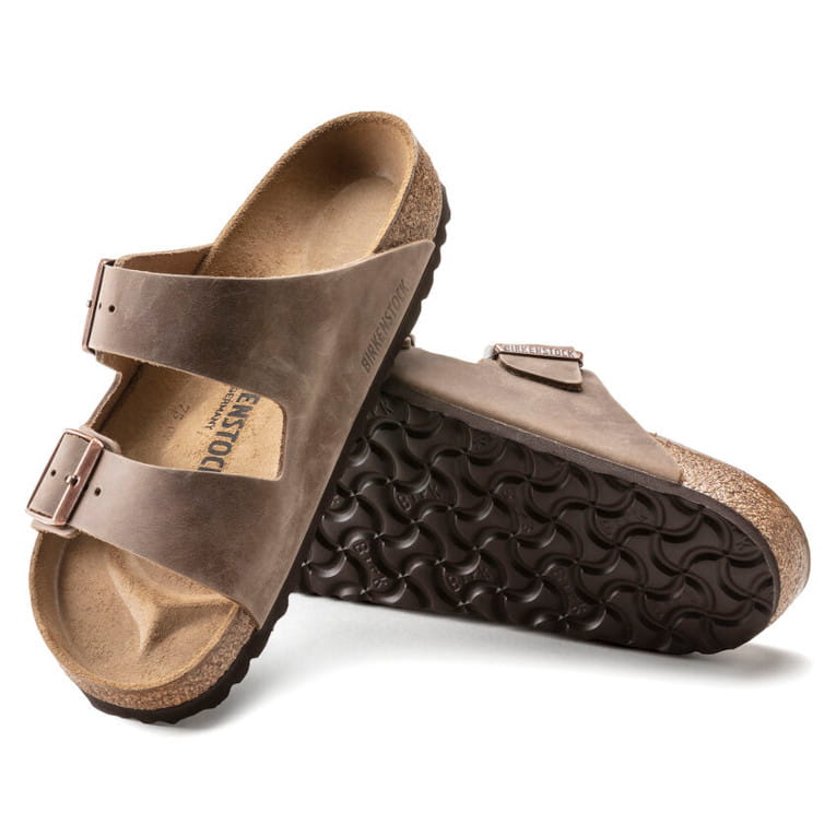 Birkenstock Arizona Soft Footbed Oiled Leather Tobacco Brown