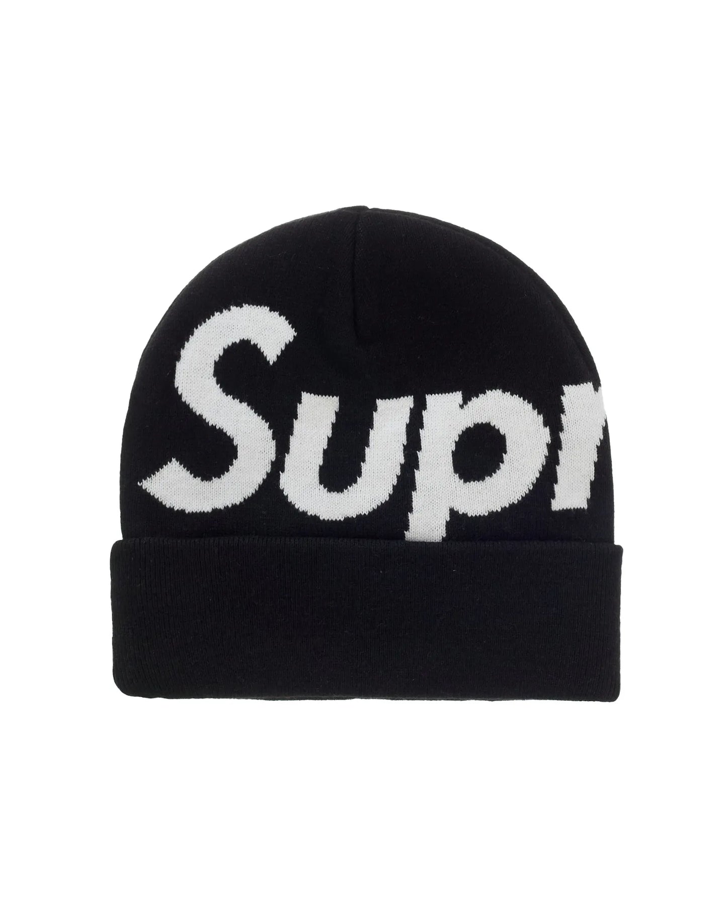Supreme Big Logo Beanie FW25 Black