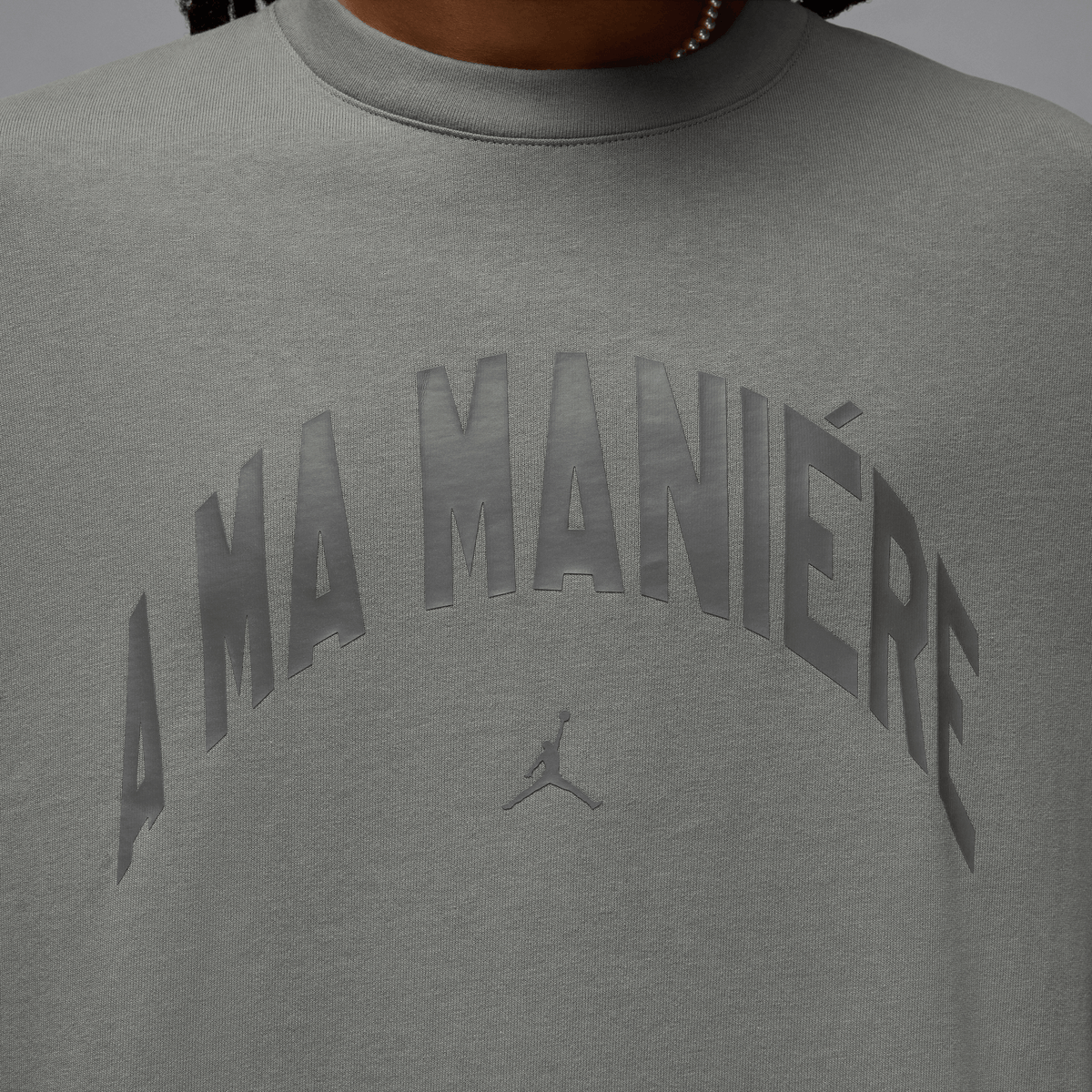 Jordan X A Ma Maniere T-Shirt Grey – HF0538-029-S – product view 4