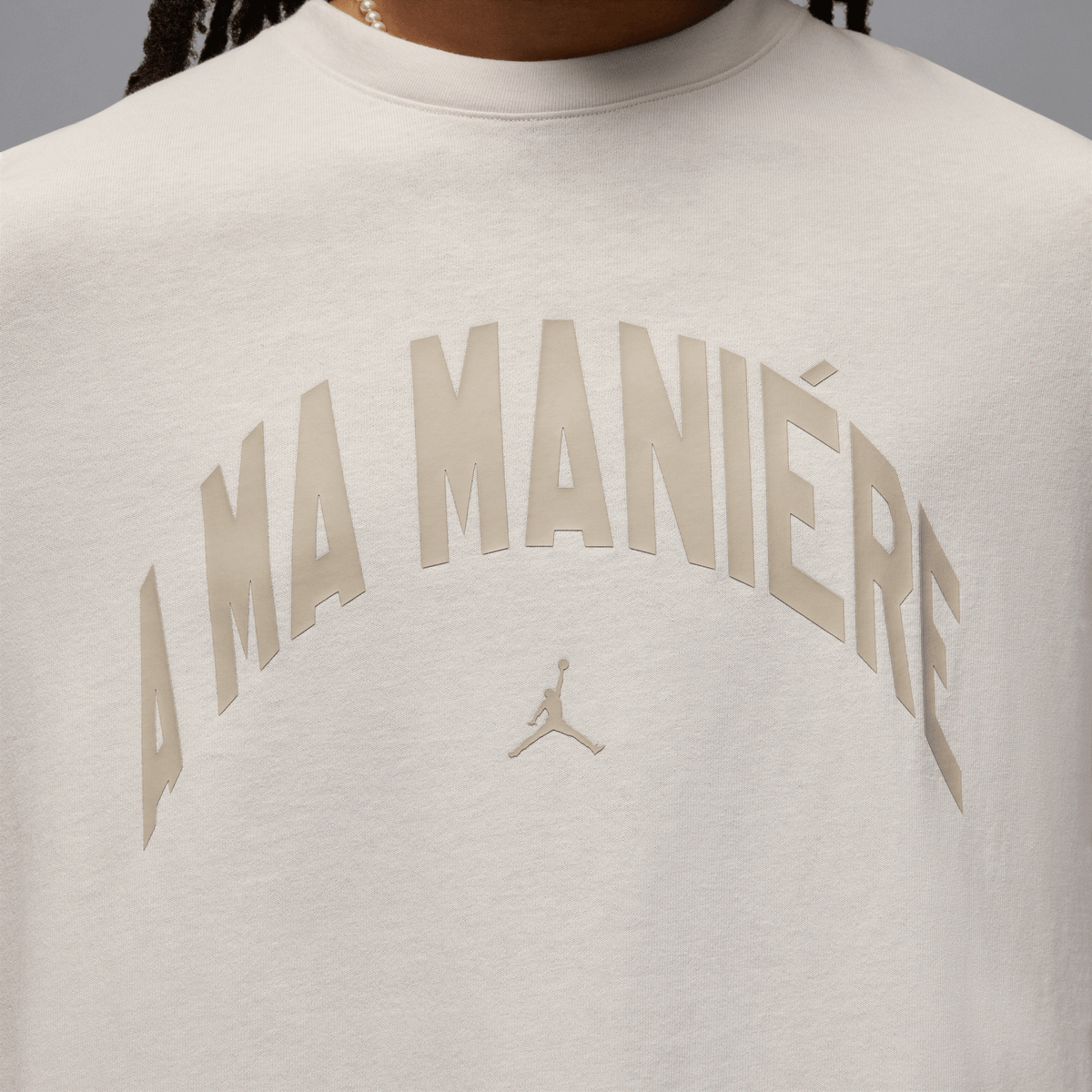 Jordan X A Ma Maniere T-Shirt Phantom – HF0538-030-M – product view 4