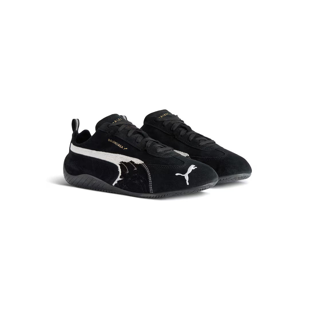 Balenciaga x Puma Black Sneakers – Limited Edition Streetwear