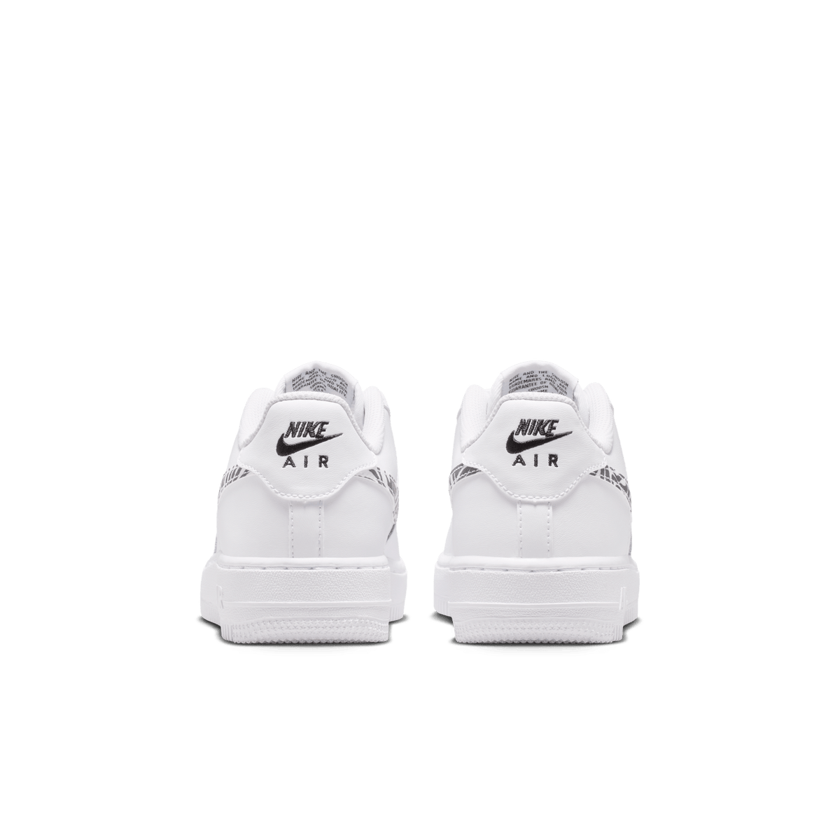 Nike Air Force 1 'GS 'Zebra Swoosh' – IV5823-100-36 – product view 4