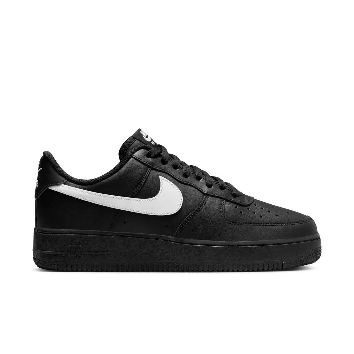 Nike Air Force 1 Low '07 Black White men's sneakers